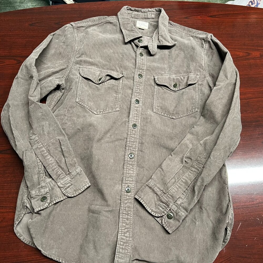 Men's J. Crew Corduroy Button Down - size medium
